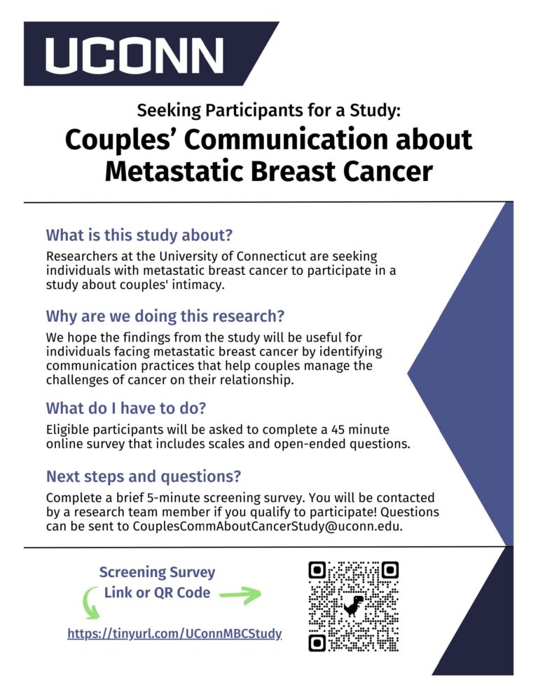 UConn MBC Study Recruitment Cover image only