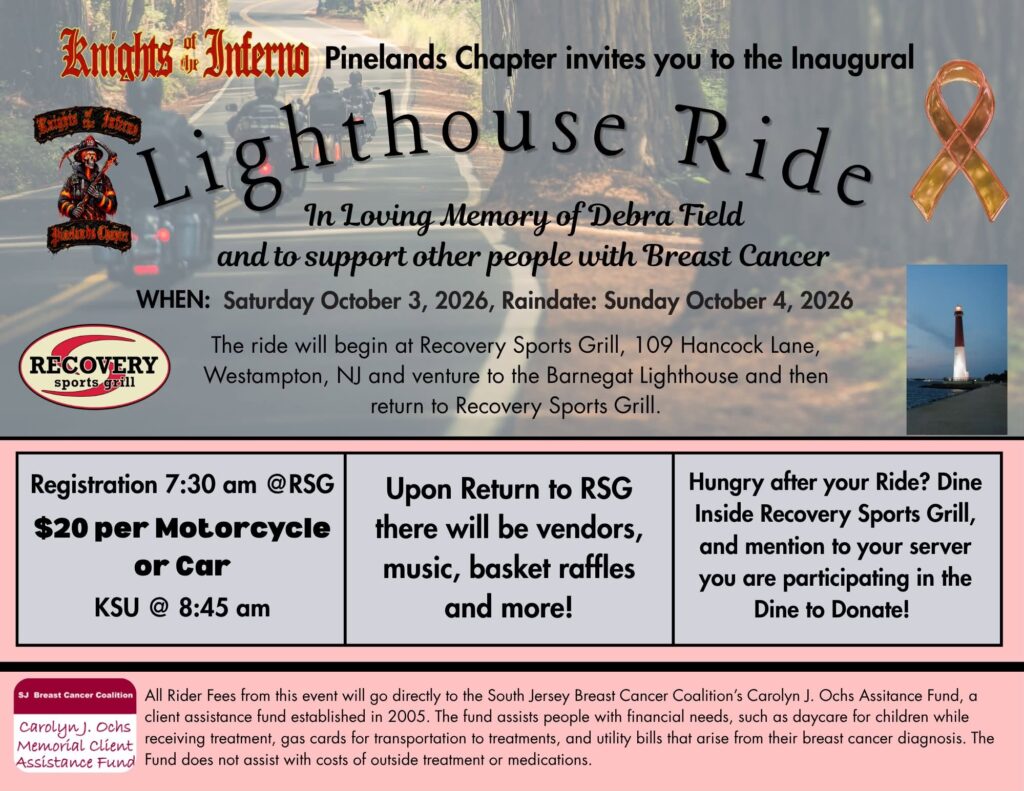 🏍️ Knights of the Inferno Pinelands Chapter — Lighthouse Ride image only